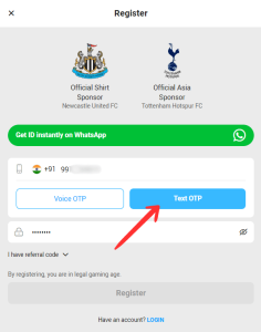 Fun88-Register-OTP-min Fun88 register process 1